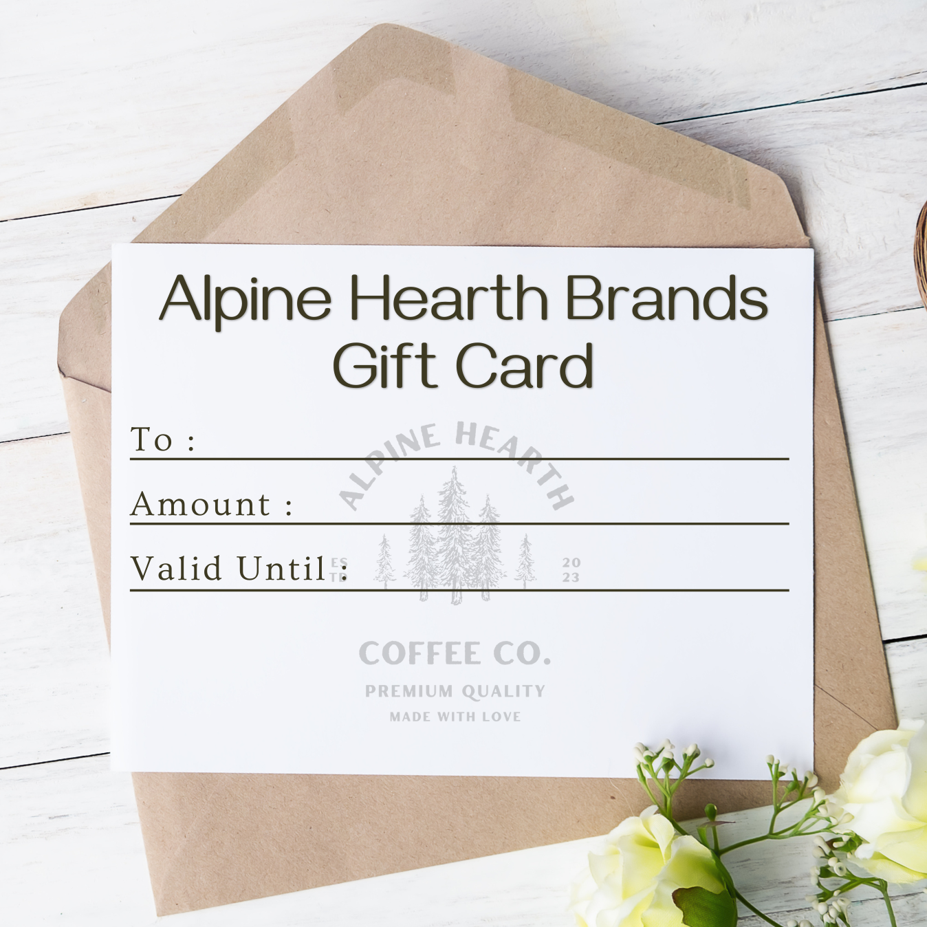 Alpine Hearth Brands Gift Card